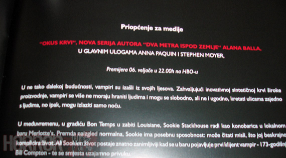 HBO True Blood press kit